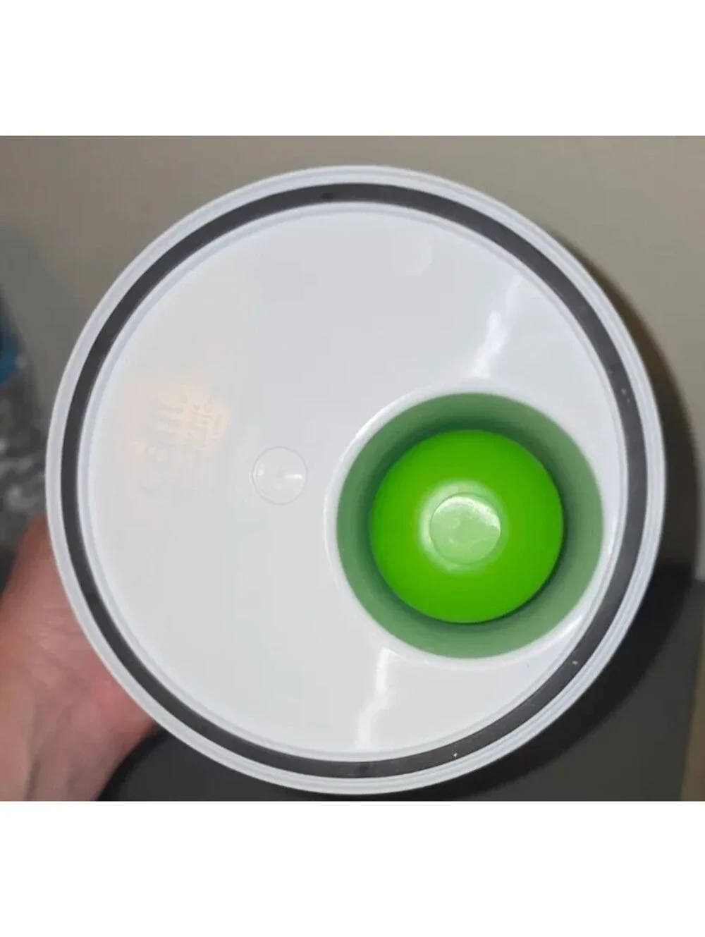 CATIT FLOWER PET WATER FOUNTAIN REPLACEMENT GREEN TOP CAP & WHITE BOWL PIECE